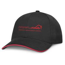 6 Panel Brushed Heavy Cotton Cap Retail Uniforms from Challenge Marketing NZ