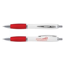 Vistro Pen - White Barrel Retail Uniforms from Challenge Marketing NZ